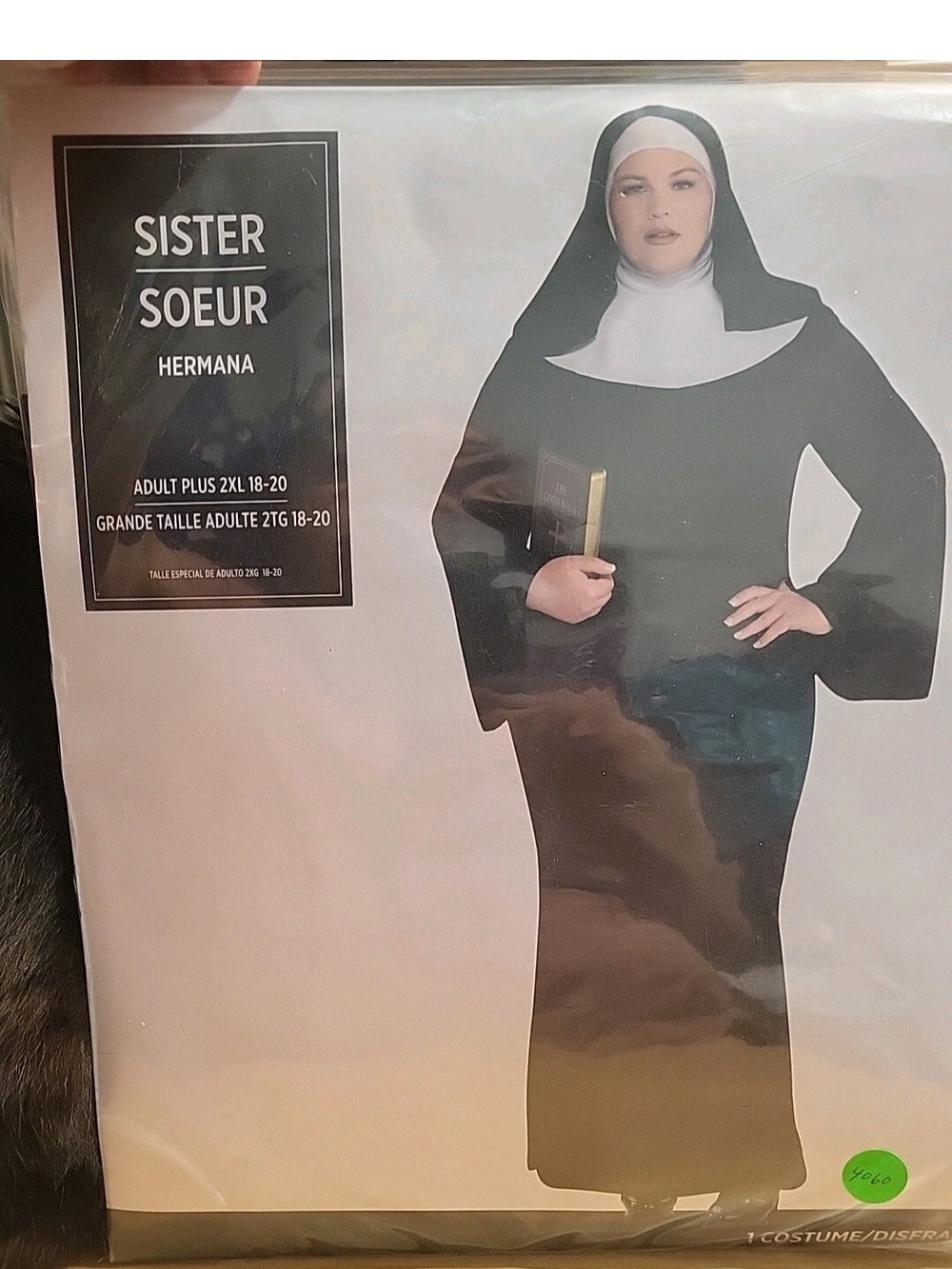 Sister Costume Adult Plus Size 18-20 #4060 #4156